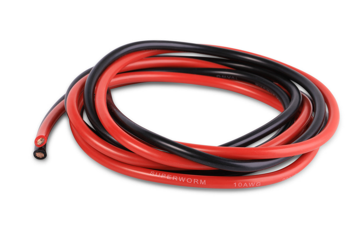 10 Gauge flexible silicone copper wire test lead hookup wire – ACER Racing