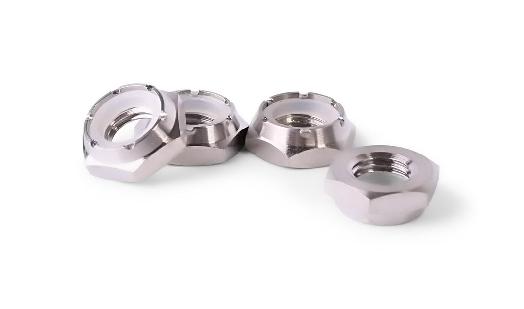 Titanium Skate Hardware Truck Kingpin Nuts Skate Wheel Nuts