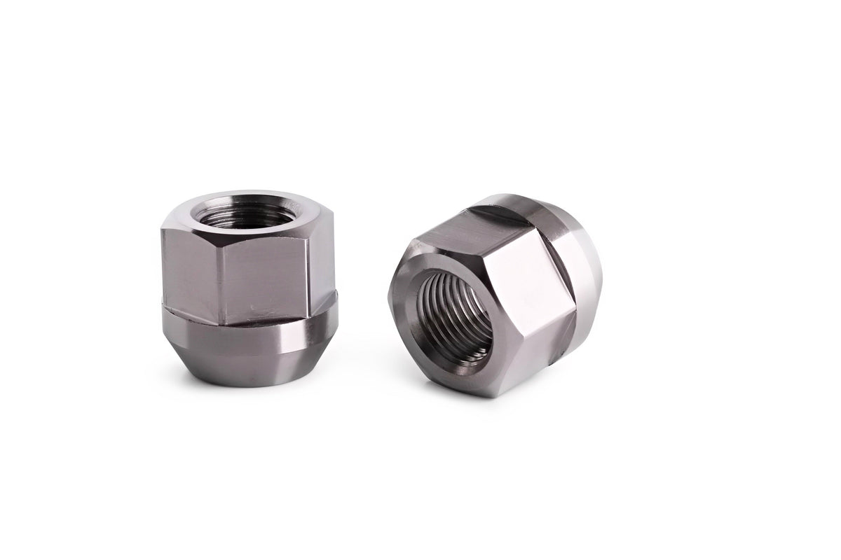 7/16-20 Titanium Open End Lug Nuts Acorn 20 pieces – ACER Racing