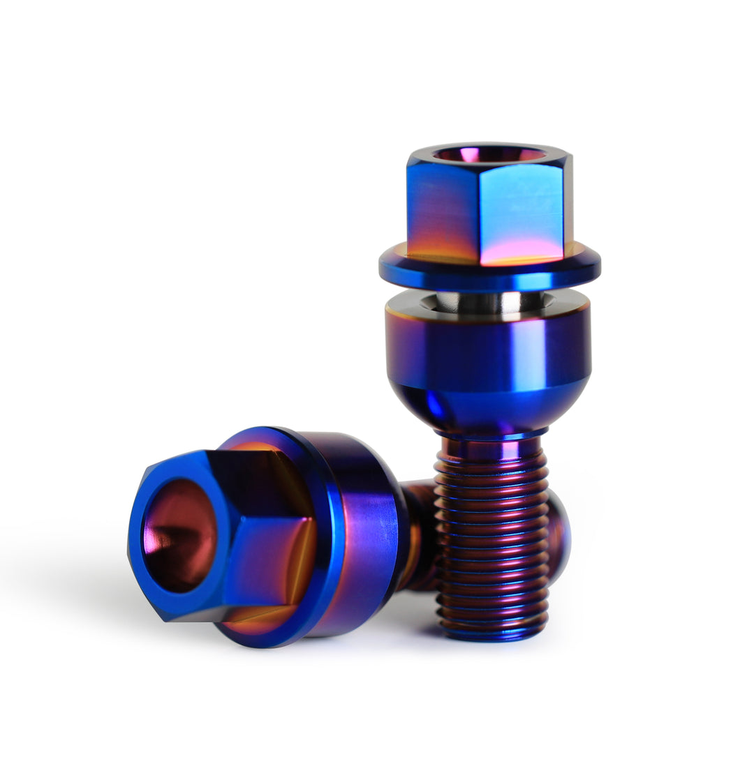 Porsche Titanium Lug Bolts 6AL4V Aerospace Grade M14x1.5x29 for