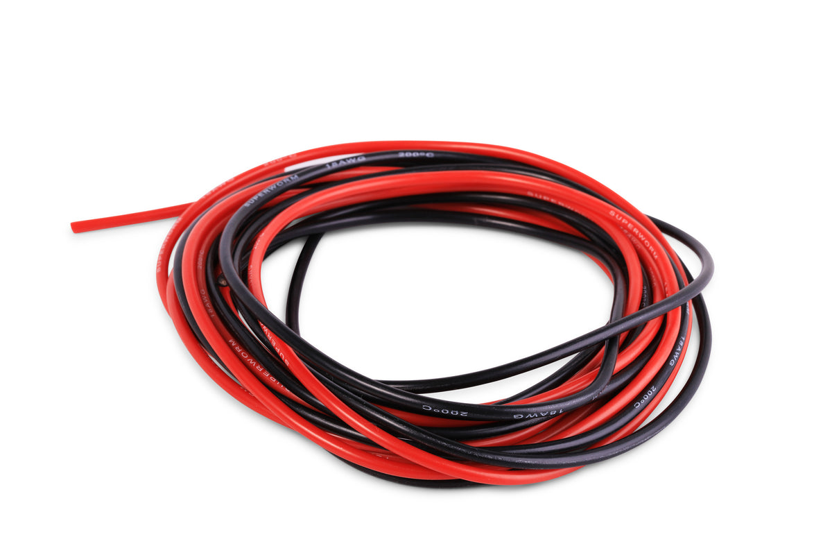 Superworm Silicone Flexible Copper Wire 18 Gauge – ACER Racing