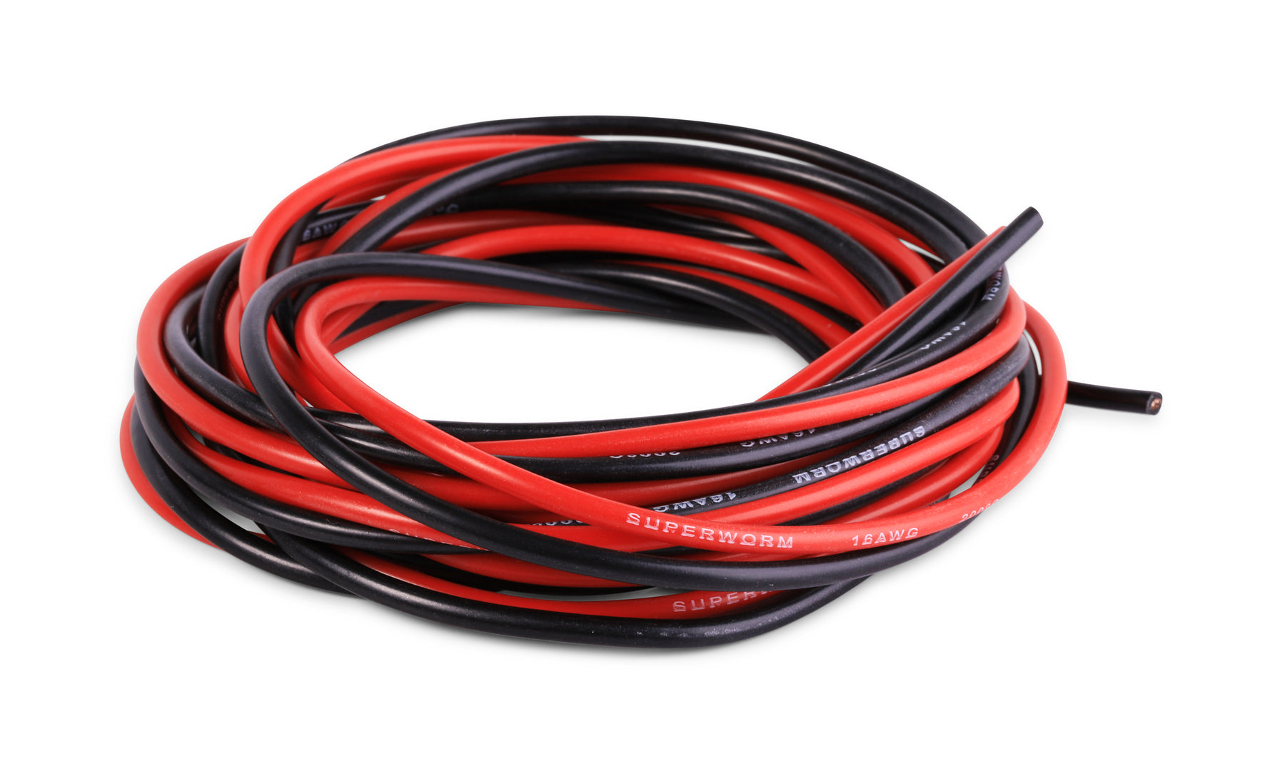 10/12/14/16 AWG Gauge Wire Flexible Silicone Copper Cables RC Black Red  1M+1M