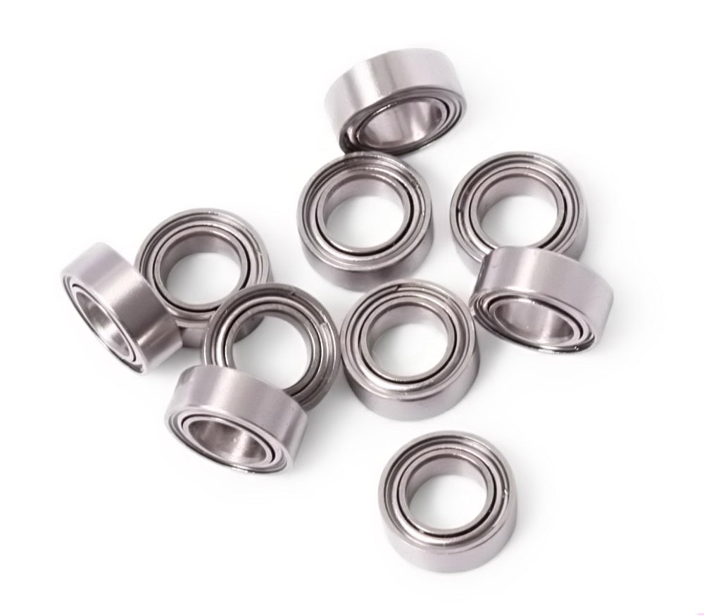 4x7x2.5 bearing fishing reel Bearing, 3 Pcs Durable Stainless Steel Precision Ball Bearing, Fishing Reel Accessory Replacement for Daiwa Replacement Parts (4x7x2.5) Sports & Outdoors Upgrade your RC vehicles performance with the Plaig MR74zz Bearing XKHLQLPEF SMR74C 2OS Fishing Reels