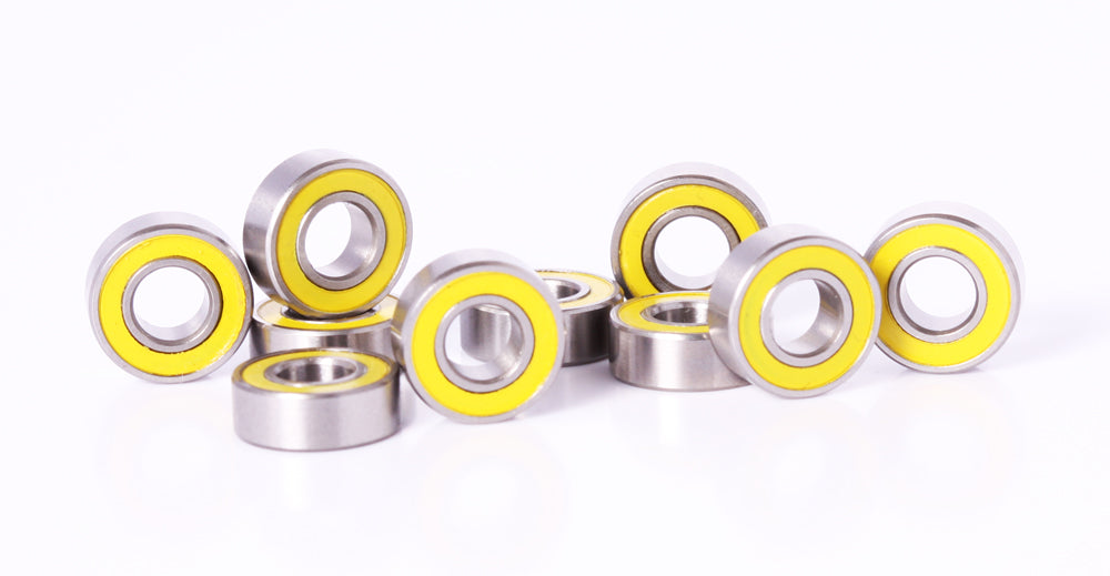 TRB RC 5x11x4mm Hybrid Ceramic Clutch Ball Bearings - Metal Shields, 2 Pack For RC Cars - View #3