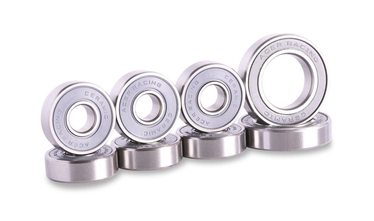 Skate bearings ceramic | 608 Bearing Kit – ACER Racing